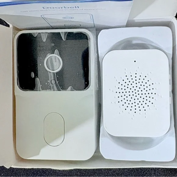 Bel Rumah Mini Smart Wireless Doorbell With Video HD Talkback - Picture 8 of 11